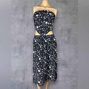 Ciao Petites Silk Dress with Bold Print